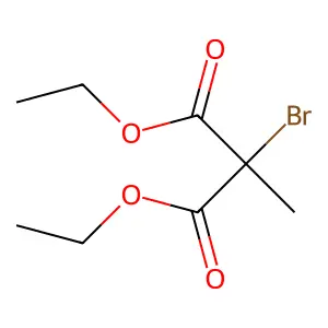 Diethyl bromomethylmalonate structure