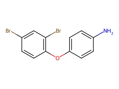4-(2,4-Dibromophenoxy)aniline structure