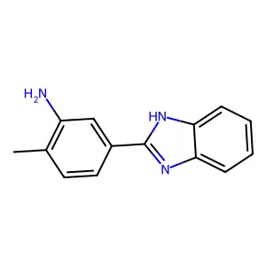 5-(1H-1,3-benzodiazol-2-yl)-2-methylaniline structure