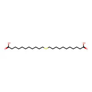 10-Carboxydecanyl sulfide structure