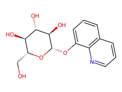 8-Hydroxyquinoline glucoside structure