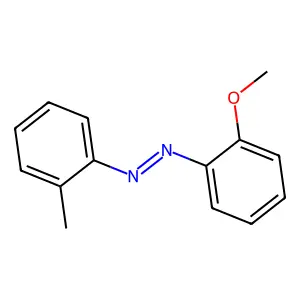 2-Methoxy-2'-methylazobenzene structure