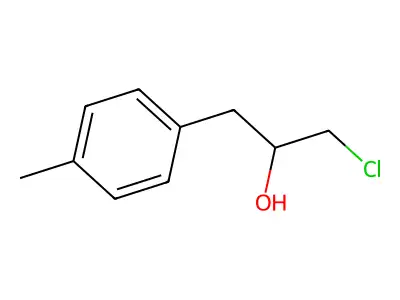 1-Chloro-3-(P-tolyl)-2-propanol structure