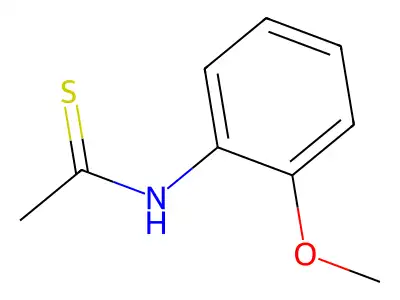 N-(2-Methoxyphenyl)ethanethioamide structure