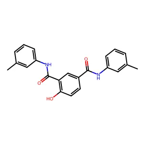 m-Isophthalotoluidide, 4-hydroxy- structure