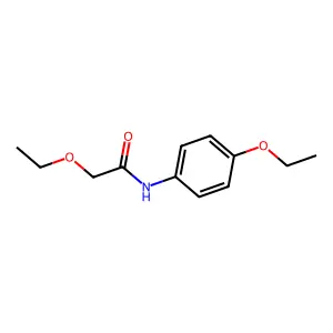 2-乙氧基-N-(4-乙氧基苯基)乙酰胺 structure