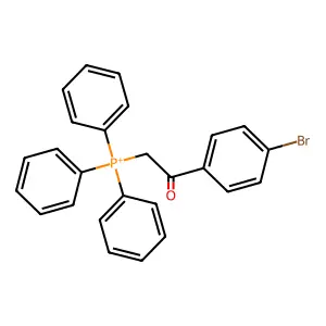 1-(4-Bromophenyl)-2-(triphenylphosphoranyl)ethanone structure
