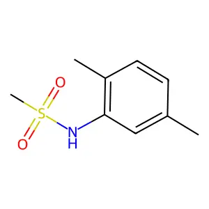 N-(2,5-dimethylphenyl)methanesulfonamide structure