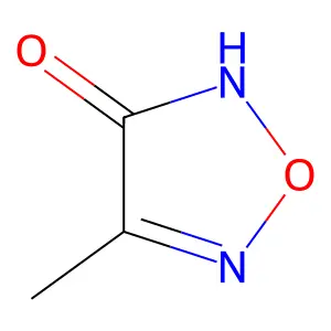 4-Methyl-1,2,5-oxadiazol-3-ol structure