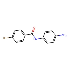N-(4-aminophenyl)-4-bromobenzamide structure
