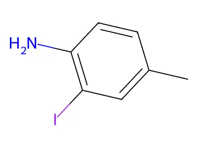 2-Iodo-4-methylaniline structure
