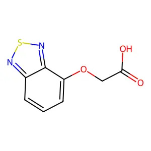 (Benzo[1,2,5]thiadiazol-4-yloxy)-acetic acid structure