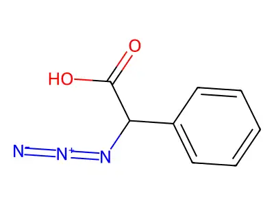 Phenyl(triaz-2-yn-2-ium-1-yl)acetate structure