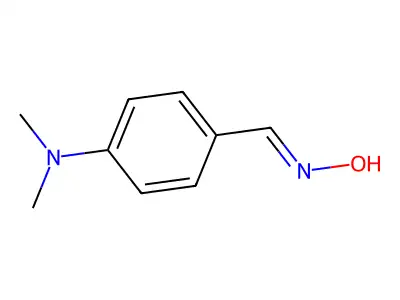 4-Dimethylaminobenzaldoxime structure