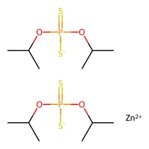 Zinc O,O-diisopropyl dithiophosphate structure