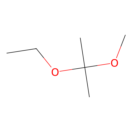 2-Ethoxy-2-methoxypropane structure