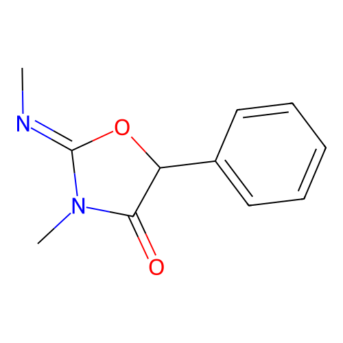 N,N'-Dimethyl pemoline structure