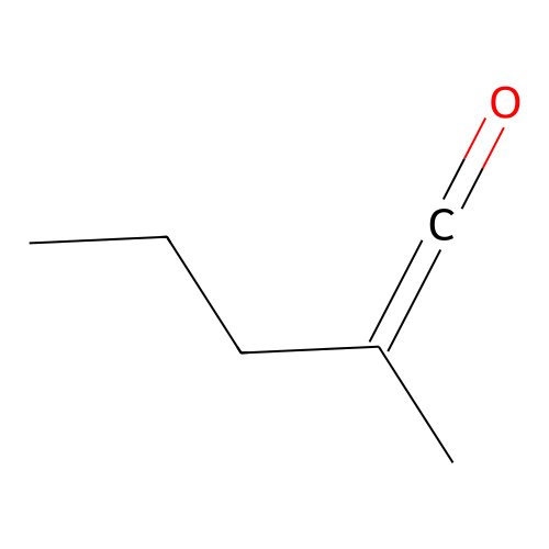 Ketene, methylpropyl- structure