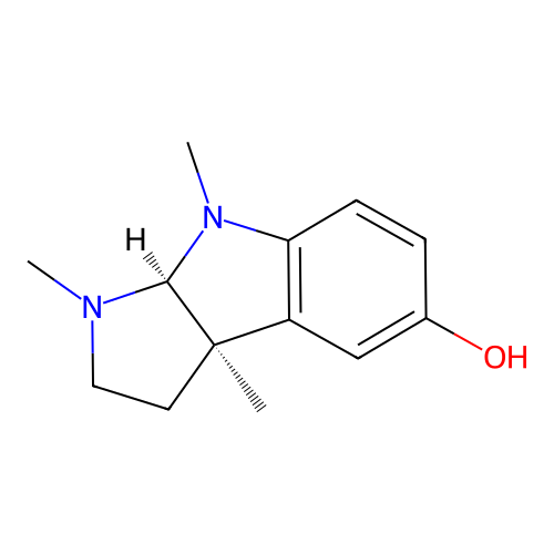 (+)-Eseroline structure