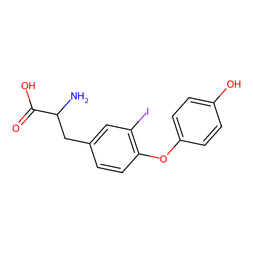 3-Monoiodothyronine structure