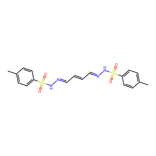 4-methyl-N-[(E)-[(Z,4E)-4-[(4-methylphenyl)sulfonylhydraziny structure