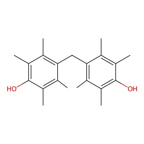 Phenol, 4,4'-methylenebis[2,3,5,6-tetramethyl- structure