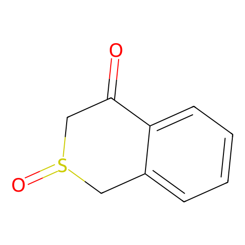 异硫色满-4-酮 2-氧化物 structure