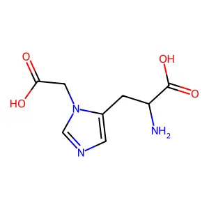 3-Carboxymethylhistidine structure