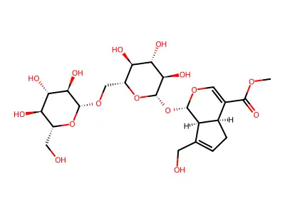 Genipin Gentiobioside structure