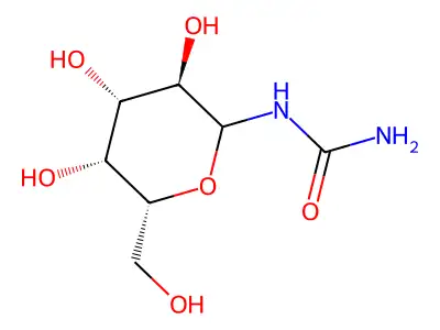 Glucose ureide structure
