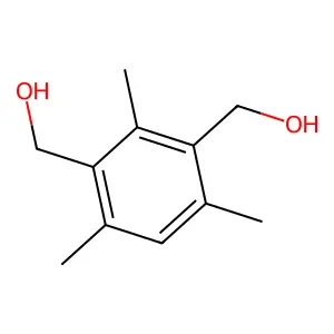 (2,4,6-Trimethyl-1,3-phenylene)dimethanol structure