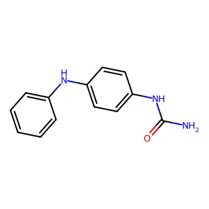 Mono(4-aminophenyl)-3'-thymidylic acid ester structure