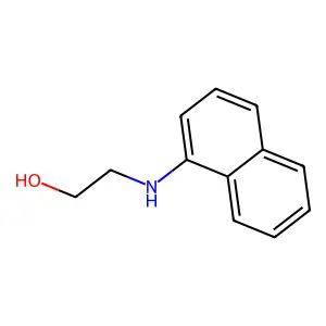 2-(1-Naphthalenylamino)ethanol structure