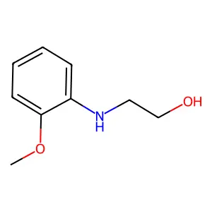 2-((2-Methoxyphenyl)amino)ethanol structure