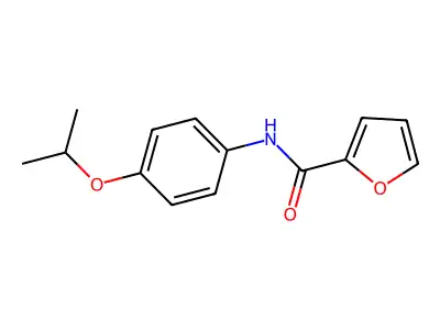 N-[4-(异丙氧基)苯基]呋喃-2-甲酰胺 structure