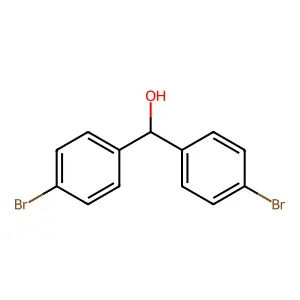 4,4'-Dibromobenzhydrol structure