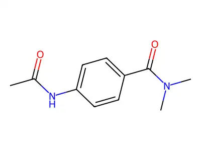 4-acetamido-N,N-dimethylbenzamide structure