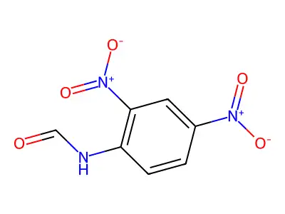 N-(2,4-dinitrophenyl)formamide structure