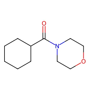 Cyclohexanecarboxylic acid, morpholide structure