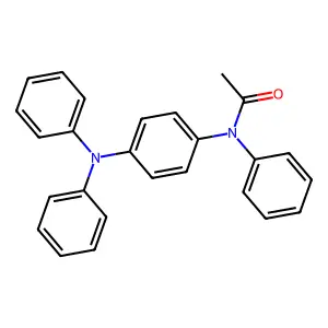 Acetanilide, 4'-(diphenylamino)-N-phenyl- structure
