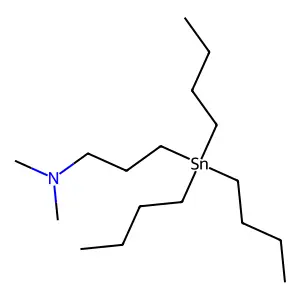 N,N-Dimethyl-3-(tributylstannyl)propan-1-amine structure