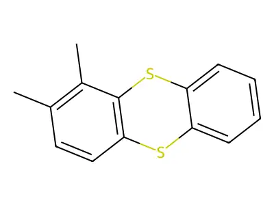 1,2-Dimethylthianthrene structure