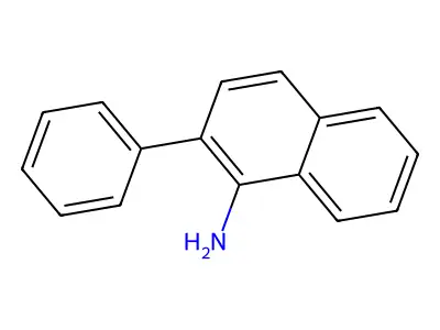 2-Phenylnaphthalen-1-amine structure