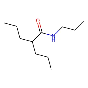 Valeramide, N,2-dipropyl- structure
