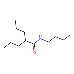 Valeramide, N-butyl-2-propyl- structure
