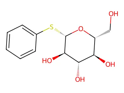 2-(Hydroxymethyl)-6-(4-methylphenyl)sulfanyloxane-3,4,5-triol structure