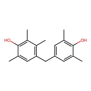 4-[(4-Hydroxy-3,5-dimethylphenyl)methyl]-2,3,6-trimethylphenol structure