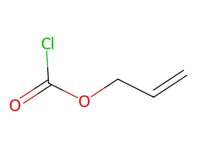 氯甲酸烯丙酯 structure