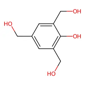 2-Hydroxy-1,3,5-benzenetrimethanol structure