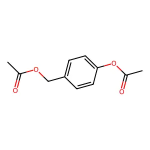 4-Acetoxybenzyl acetate structure